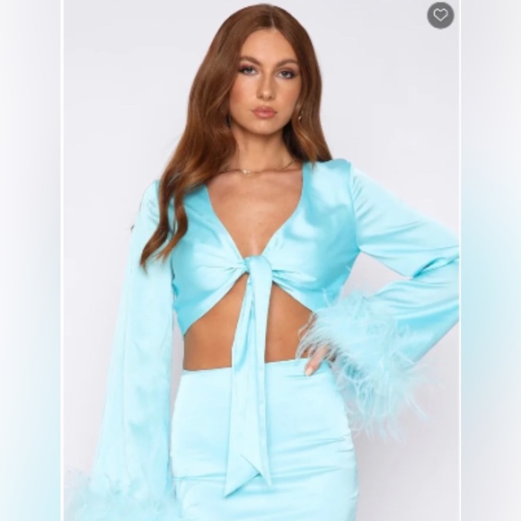 Brand white fox new never with tags worn two piece set! - Picture 2 of 3